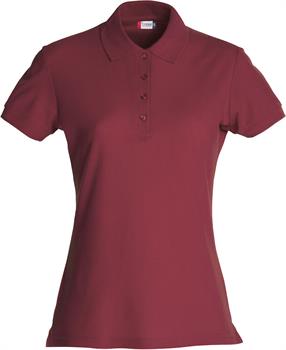 CLIQUE BASIC POLO LADY BORDEAUX 38