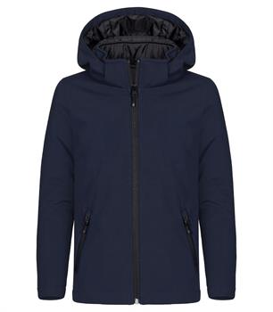 PADDED HOODY SOFTSHELL JUNIOR BLU NAVY 580