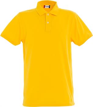 CLIQUE STRETCH PREMIUM POLO GIALLO 10