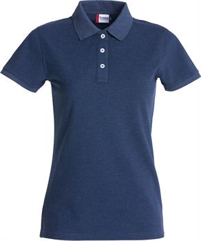 STRETCH PREMIUM POLO LADY BLU MEL. 565