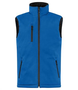 PADDED SOFTSHELL VEST ROYAL 55