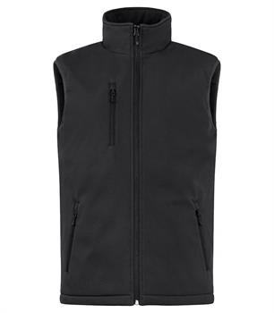 PADDED SOFTSHELL VEST NERO 99