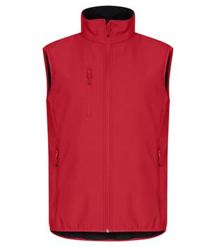 CLASSIC SOFTSHELL VEST ROSSO 35