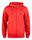 BASIC ACTIVE HOODY F/ZIP ROSSO 35