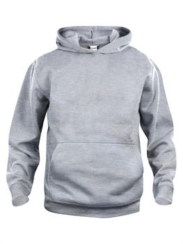 BASIC HOODY JUNIOR GRIGIO MELANGE 95