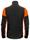 PRINTER PRIME SWEATVEST LADY NERO/ARANCIO 9030