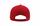 CAP LIBERTY FIVE BUCKLE ROSSO