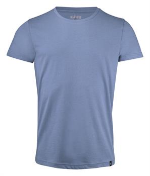 T-SHIRT HARVEST AMERICAN U AZZURRO POLVERE 514