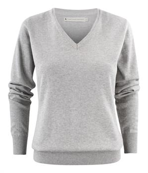PULLOVER HARVEST ASHLAND V WOMEN GRIGIO MELANGE 140