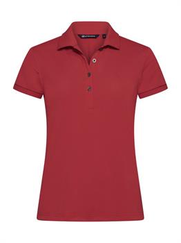 C&B VIRTUE ECO SOLID POLO WOMEN RED 35