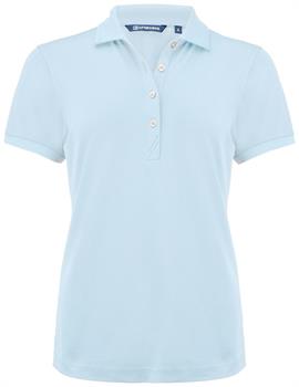 C&B VIRTUE ECO SOLID POLO WOMEN HEAVEN BLUE 513
