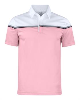 C&B SEABECK POLO PINK/WHITE 21000