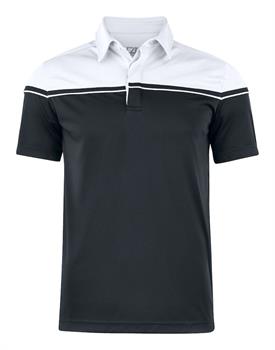 C&B SEABECK POLO BLACK/WHITE 9900