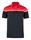 C&B SEABECK POLO BLACK/RED 9935