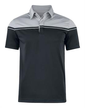 C&B SEABECK POLO BLACK/GREY 9993