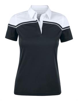 C&B SEABECK POLO WOMEN BLACK/WHITE 9900
