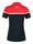 C&B SEABECK POLO WOMEN BLACK/RED 9935