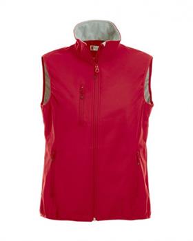 BASIC SOFTSHELL VEST (FINE SERIE) ROSSO 35