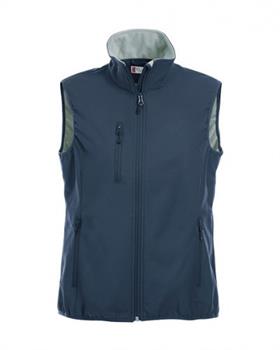 BASIC SOFTSHELL VEST (FINE SERIE) BLU 580