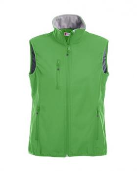 BASIC SOFTSHELL VEST (FINE SERIE) VERDE ACIDO 605