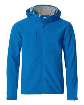 BASIC SOFTSHELL HOODY (FINE SERIE) ROYAL 55