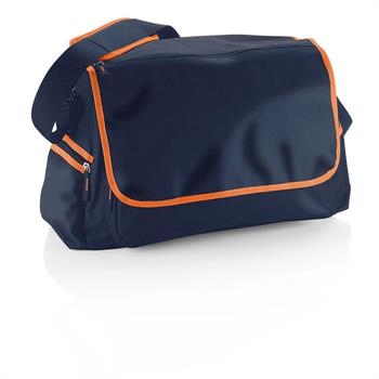 BORSA SPORT DIVA BLU NAVY/ARANCIO