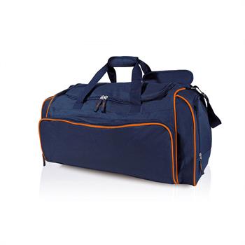 BORSA SPORT HOLLISTER BLU NAVY/ARANCIO