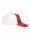 CLIQUE TRUCKER CAP ROSSO/BIANCO 35/00