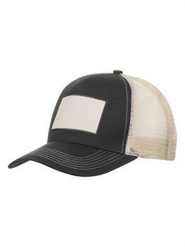 CLIQUE TRUCKER PATCH CAP GRIGIO METALLO 956