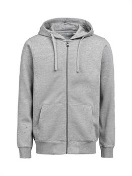 UM - F/ZIP HOODIE REGULAR FIT GREY MELANGE 120