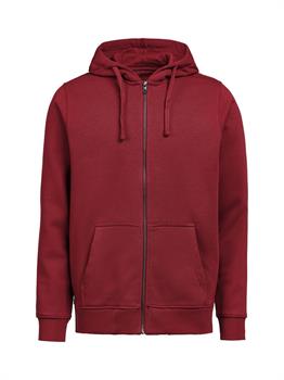 UM - F/ZIP HOODIE REGULAR FIT BRICK 480