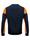 PRINTER PRIME CREWNECK NAVY/ARANCIO HV 6031