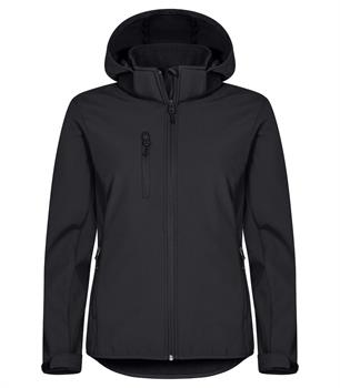 CLASSIC SOFTSHELL HOODY LADY NERO 99